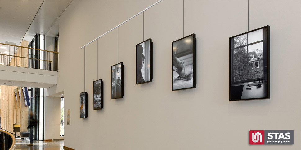 Art Gallery Picture Hanging Systems | Gallery Rails for Picture ...